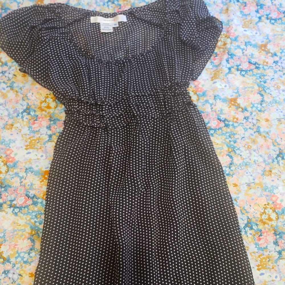 Macy's polka-dot dress